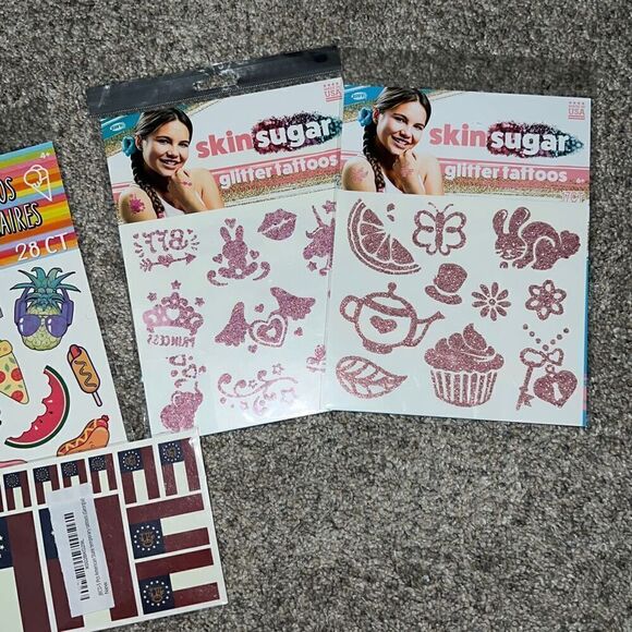 Various Temporary Tattoos for Kids NIB - Picture 3 of 11